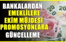 Bankalar harekete geçti. Emeklilere Ekim'e özel dev promosyon