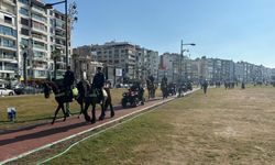 Alsancak Kordon Boyu, ATV'li polis timleri ile güven ellerde