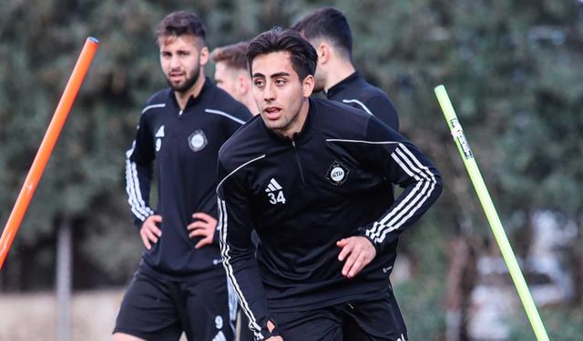 Altay'ın 16 yaşındaki yıldızı Enes Öğrüce'nin gol sevinci