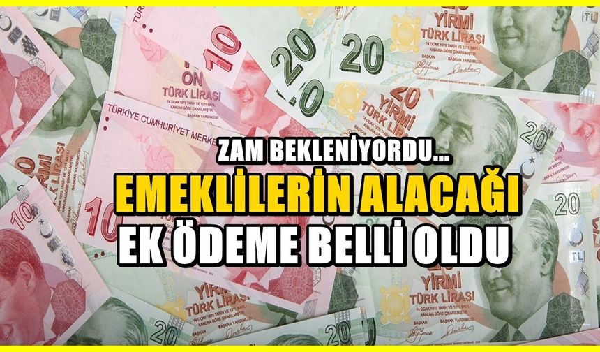 Emeklilere yapılacak ek ödeme belli oldu! Bayram öncesi hesaplarda