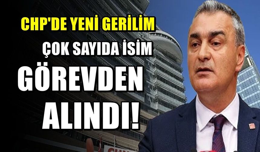 CHP'de büyük hareketlilik. Çok sayıda partili ihraç edildi